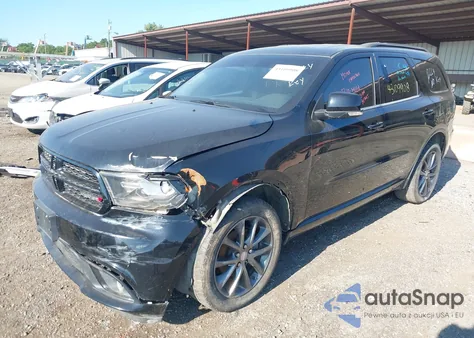 2018 Dodge Durango Gt Awd from USA, damaged, VIN 1C4RDJDG8JC346371